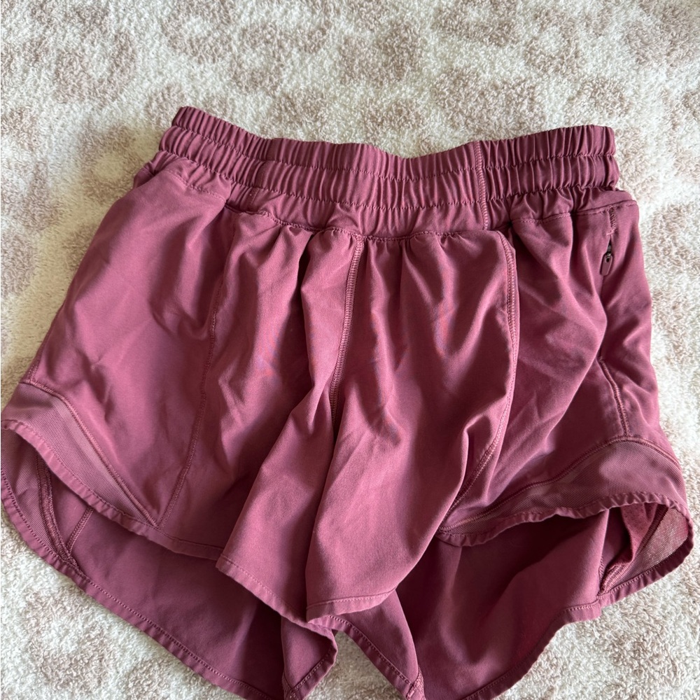 lululemon Hottie Hot Shorts in a Pink Color